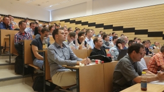 Hallgatók a konferencián